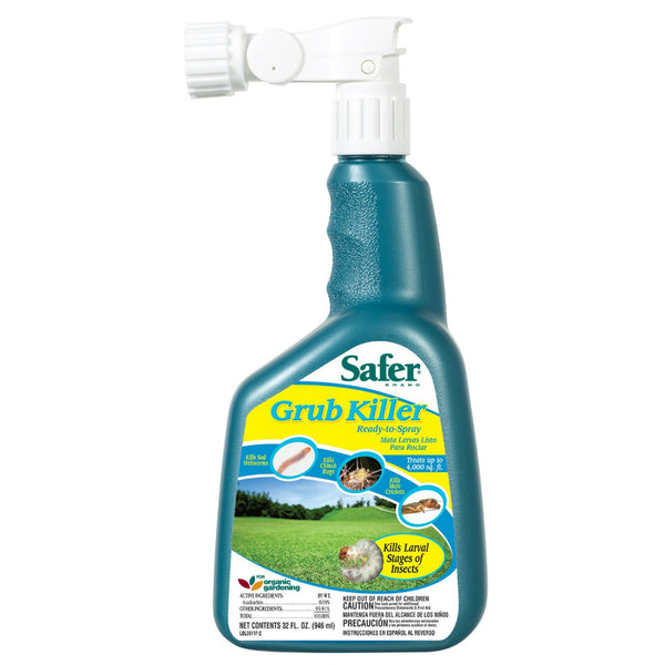 Safer® 5611 Concentrate Hose End Organic Grub Killer, RTS. 32 Oz