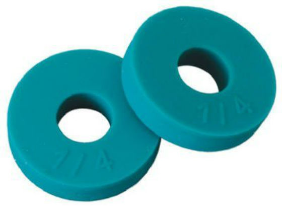 BrassCraft SCB2107 Flat Faucet Washer, Green, 10 Pack
