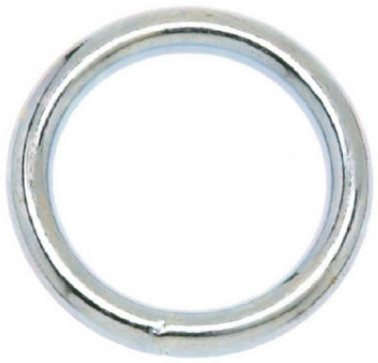 Campbell® T7665001 Steel Welded Ring, 2", Zinc Plated