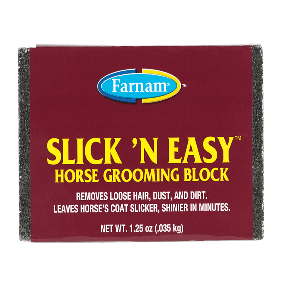 Farnam® 39036 Slick 'N Easy™ Horse Grooming Block, Grooms 10-12 Horses