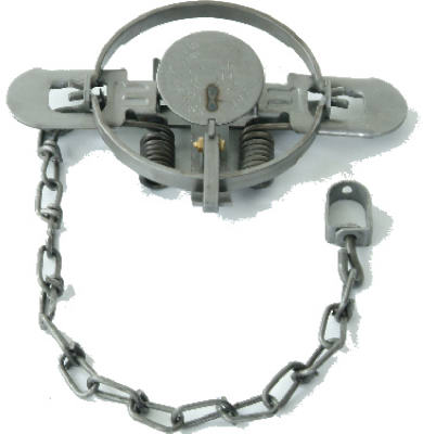 Duke 0470 Coil Spring Animal Trap with 4.75" Jaw Spread, # 1 1/2 CS