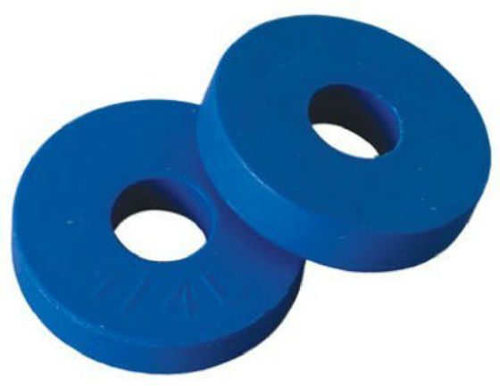 BrassCraft SCB2109 Flat Faucet Washer Blue 19/32", 10 Pack