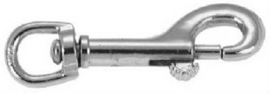 Campbell® T7631804 Swivel Round Eye Bolt Snap, 1/2", Stainless Steel, #5025S