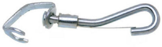 Campbell® T7607301 Open Eye Swivel Spring Snap, 5/16", #1407