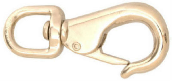 Campbell® T7610832 Round Eye Swivel Quick Snap, 1", Nickel Plated