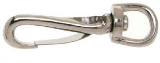 Campbell® T7615902 Swivel Round Eye Spring Snap, 3/8", #437Z