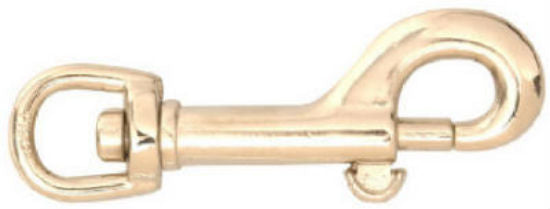 Campbell® T7616702 Swivel Round Eye Bolt Snap, 3/8", #5025Z