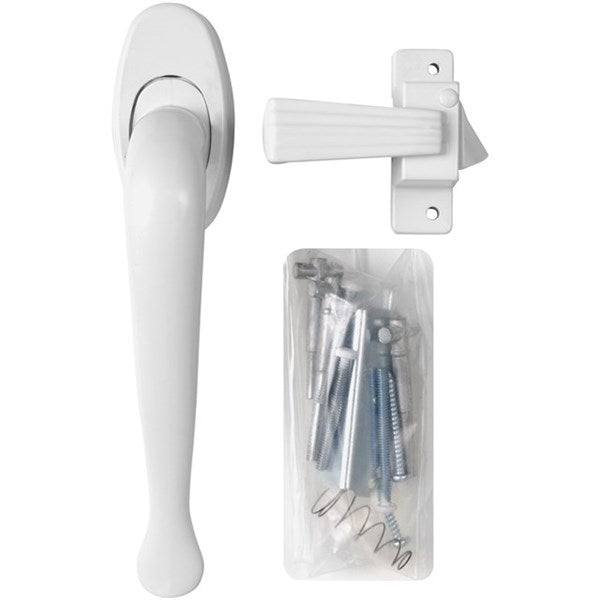 Wright Products™ VIL333WH Villa Pull Handle Latch, White Finish