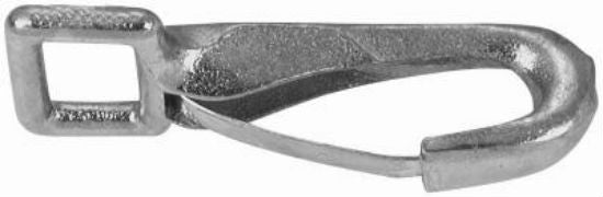 Campbell® T7600531 Rigid Strap Eye Spring Snap, 1", Zinc Plated