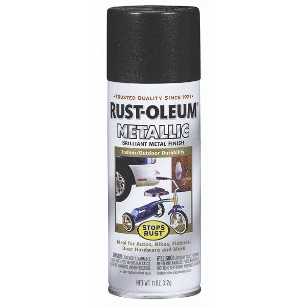 Rust-Oleum® Stops Rust® Rust Preventative Spray Paint, 11 Oz, Black Night