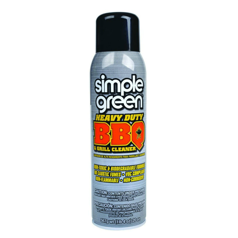 Simple Green® 0310000660014 Heavy-Duty BBQ & Grill Cleaner, Aerosol, 20 Oz