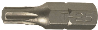 Hillman Fasteners 9498 T25 Star Drive Insert Bit, 2", 2 Pack