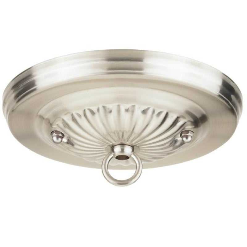 Westinghouse 70048 Traditional Canopy Kit, Brushed Nickel, 50 lbs Load Rating