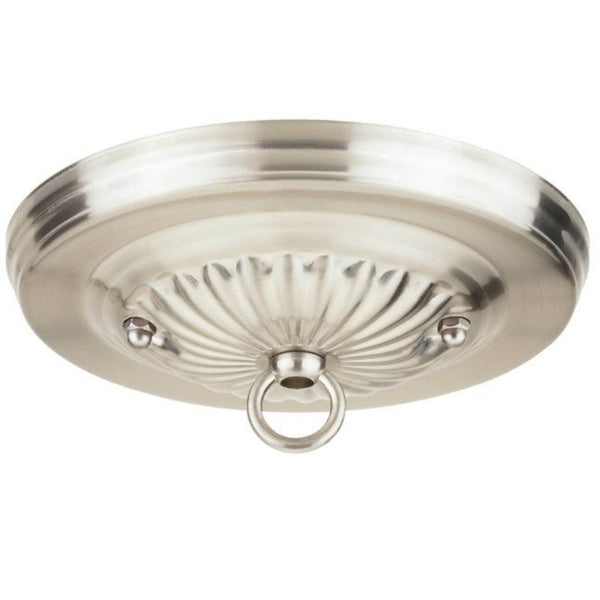 Westinghouse 70048 Traditional Canopy Kit, Brushed Nickel, 50 lbs Load Rating
