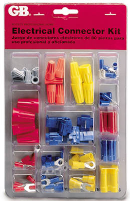 Gardner Bender TK-100 WireGard™ Connector & Terminal Assortment, 80-Piece