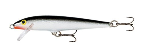 Rapala F05S Original Floating 05 Fishing Lure, Silver, 2" Length