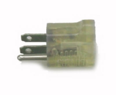 Master Electrician 09907ME Lighted End Grounding Adapter, 15A, Clear