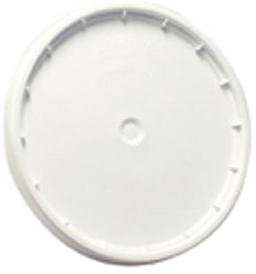 Leaktite 6GLD010 Easy-Off Plastic Lid for 5-Gallon Pail, White