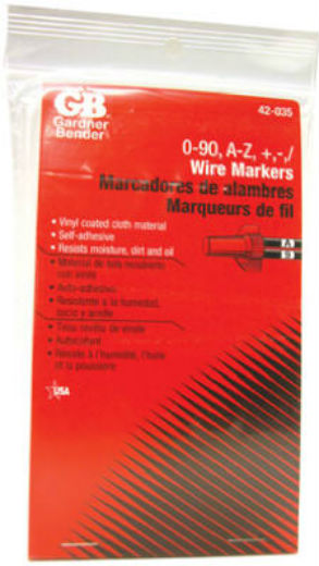 Gardner Bender 42-035 Pocket Pack Electrician's Wire Marker