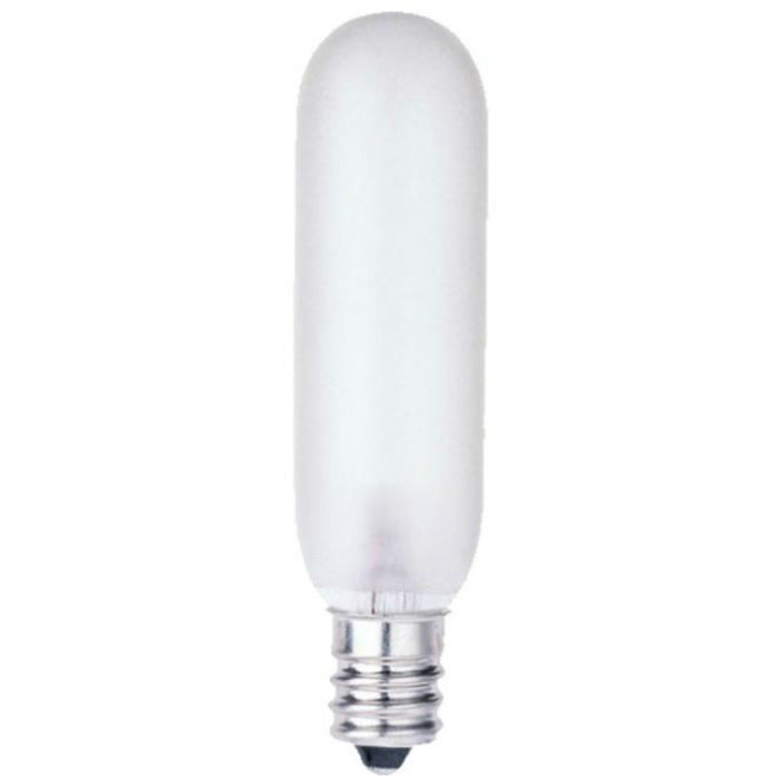 Westinghouse 03723 Candelabra Base T6 Tubular Light Bulb, 15W, Frosted