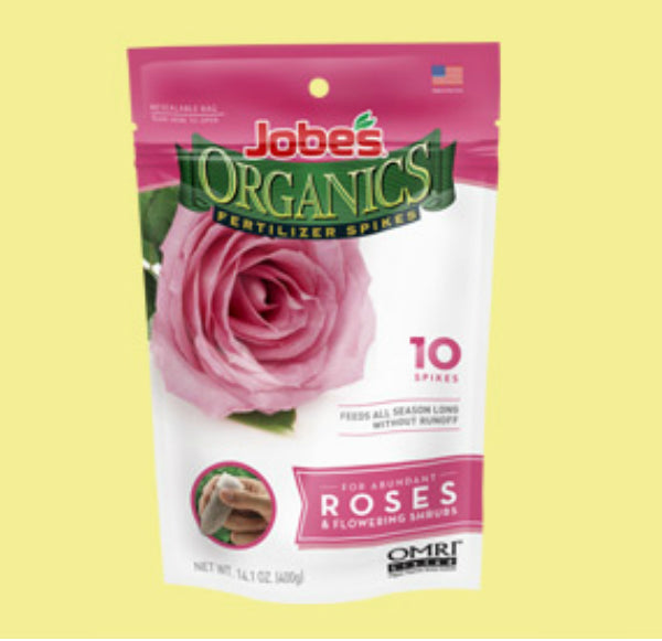 Jobe’s® 04128 Organic Fertilizer Spike, 3-5-3, 10-Pack