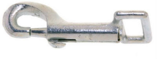 Campbell® T7615102 Rigid Strap Eye Bolt Snap, 1", Nickel Plated