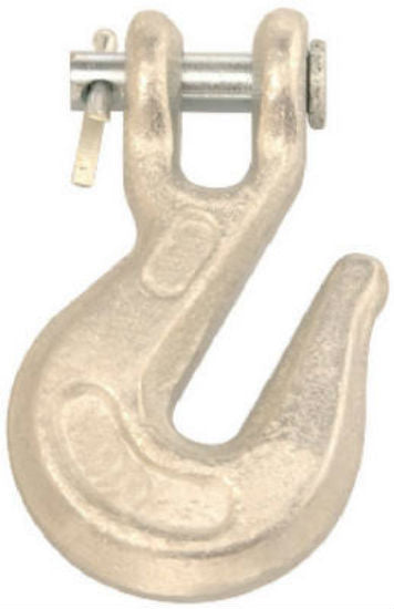 Campbell® T9501424 Grade 43 Clevis Grab Hook, 1/4", Zinc Plated