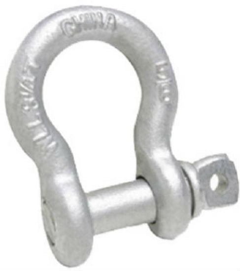 Campbell® T9640335 Screw Pin Anchor Shackle, 3/16", Hot Galvanized