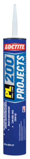 Loctite 1390602 PL 200 Projects Construction Adhesive, 28 Oz