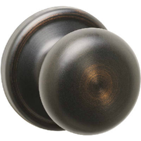 Kwikset® 720J-11P-CP Signature Series Juno Passage Knob Lockset, Venetian Bronze