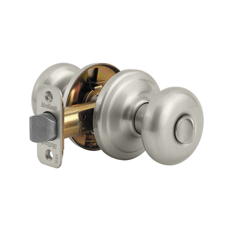 Kwikset® 730J-15-CP Signature Series Juno Privacy Lockset, Satin Nickel