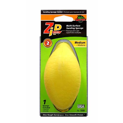 Gator 7233 Zip Sanding Sponge Holder Kit, 120 Grit
