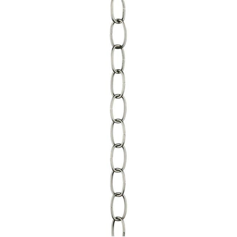 Westinghouse 70075 Brushed Nickel Fixture Chain, 36", 35 lb. Load Rating
