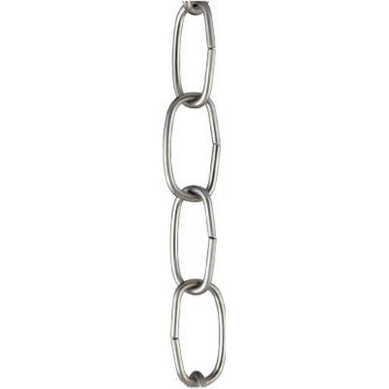 Westinghouse 70075 Brushed Nickel Fixture Chain, 36", 35 lb. Load Rating