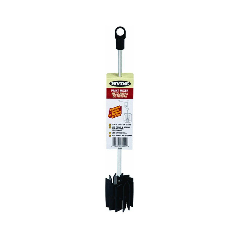 Hyde® 43420 Paint Mixer for 1 Gallon Can, 11"