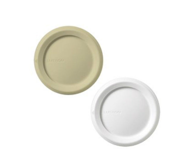 Lutron® RK-DK Rotary Dimmer Replacement Knob, White/Ivory, 2 Pack