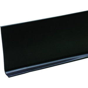 M-D® Building 75218 Vinyl Cove Wall Base with Dry Back, 4" x 4', Black