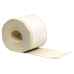 M-D® Building 93229 Adhesive Back Vinyl Cove Wall Base Roll, 4" x 20', Almond