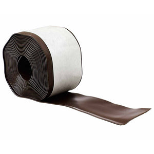 M-D® Building 93161 Adhesive Back Vinyl Cove Wall Base Roll, 4" x 20', Brown