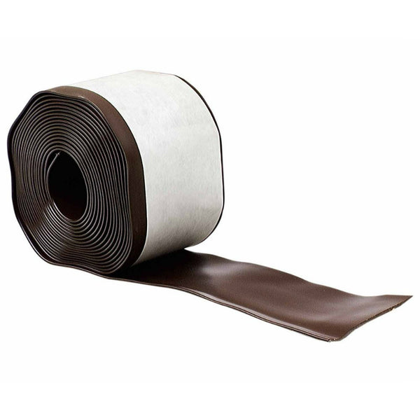 M-D® Building 93161 Adhesive Back Vinyl Cove Wall Base Roll, 4" x 20', Brown