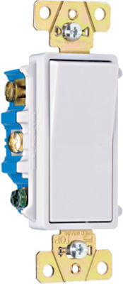 Pass & Seymour Premium Decorator 4-Way Switch, 15A, 120/277V, White
