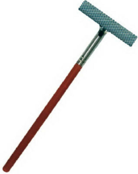 Mallory® 8NY-24A Deluxe 8" Metal Professional Head with 24" Wood Handle Squeegee