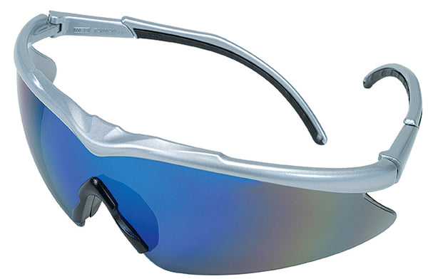 MSA Safety Works® 10083078 Essential Euro 1150 Safety Glasses, Sky Blue Mirror
