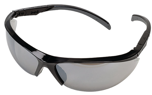 MSA Safety Works 10083068 Essential Adjust 1142 Safety Glasses, Silver/Gray Lens