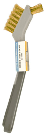 Master Painter BMB Mini Wire Brush, Brass Bristles