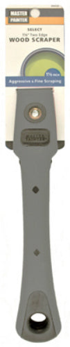 Master Painter FE1 Soft Grip Wood Scraper, 2-Edge, 1-1/8"