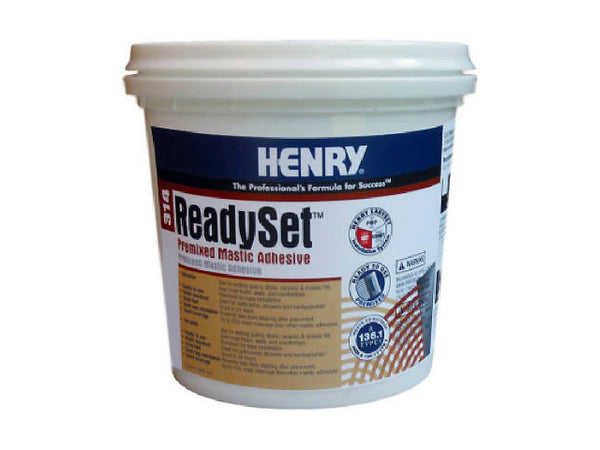 HENRY® 12255 #314 ReadySet™ Premixed Mastic Adhesive, 1 Qt