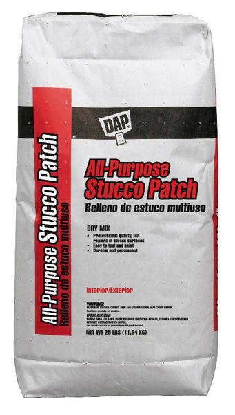 Dap® 10502 All-Purpose Stucco Patch, 25 Lbs, White