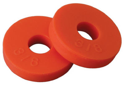 BrassCraft SCB2114 Flat Faucet Washer, Orange, 5/8"