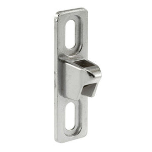 Slide-Co 142029 Chrome Diecast Sliding Glass Door Keeper, 3/4" Wide